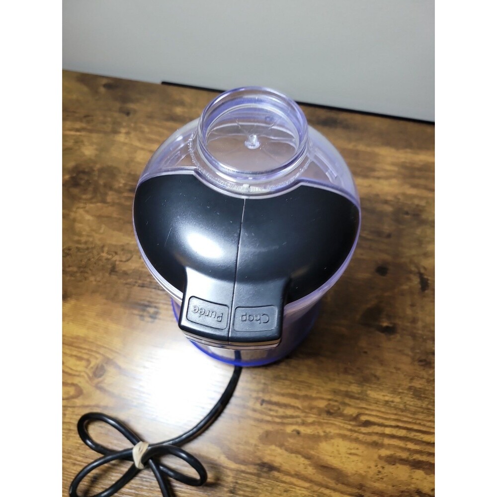 Kitchenaid Empire Blue  3.5 Cup Food Chopper  2 Speed Works - Picture 11 of 16